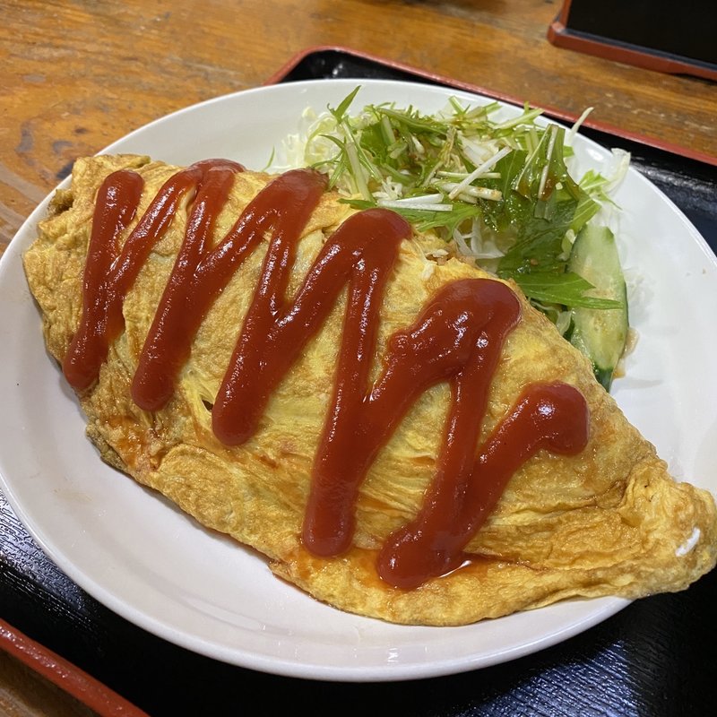 オムライスセット(まちだ食堂 )