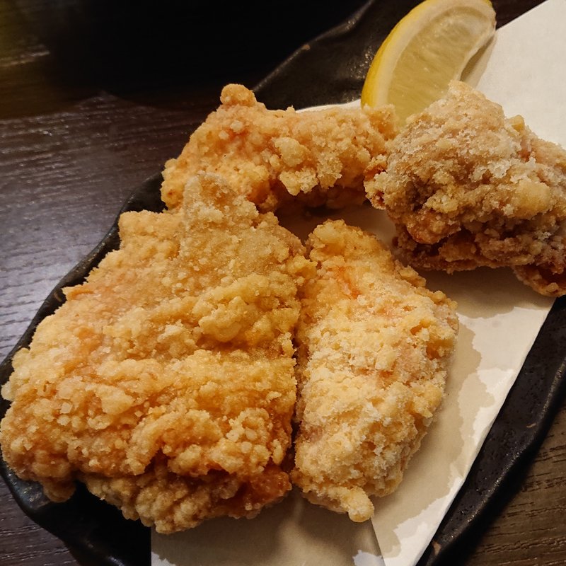 大山どりのから揚げ(やきとり家 すみれ 川崎店)