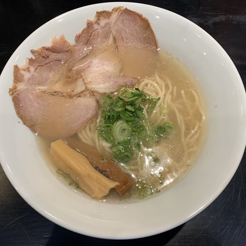 河内の潮ラーメン(河内の中華蕎麦 風かおる麦かおる時かおる)