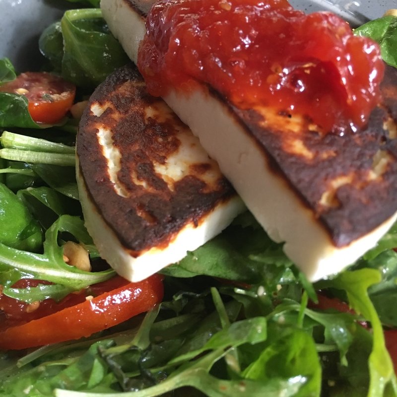 フェタチーズのサラダ(Cafe Athena)