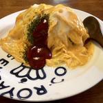 オムライス(あぜみち＆千代田饂飩 （うどん）)