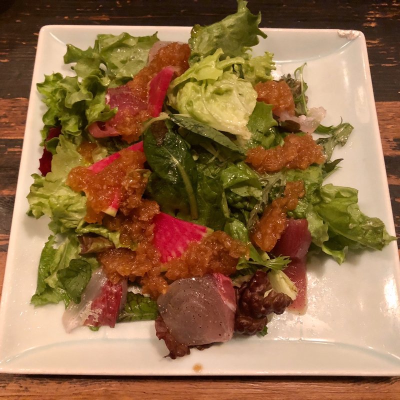 海鮮サラダ(青山 川上庵)