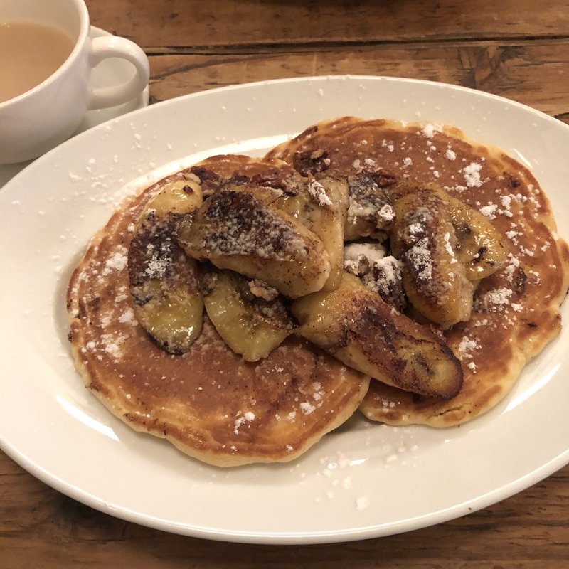 キャラメルバナナパンケーキ(バビーズ ニューヨーク アークヒルズ)