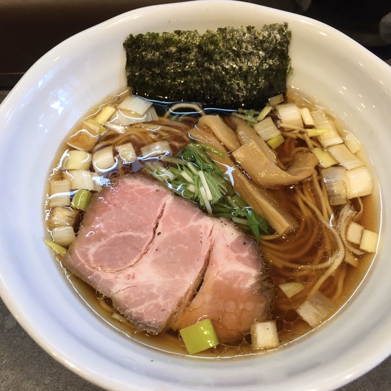 鶏だし醤油RAMEN(RAMEN火影 produced by 麺処ほん田)