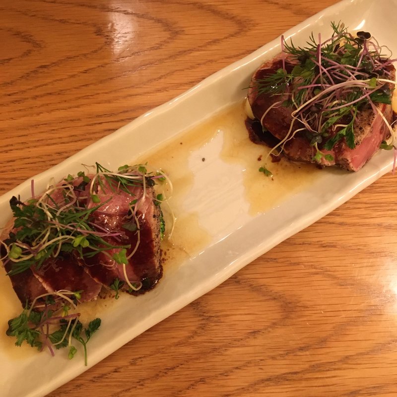 マグロソテー味噌と焦がしバターのソース(ラ コシーナ デ ゲン La cocina de Gen)