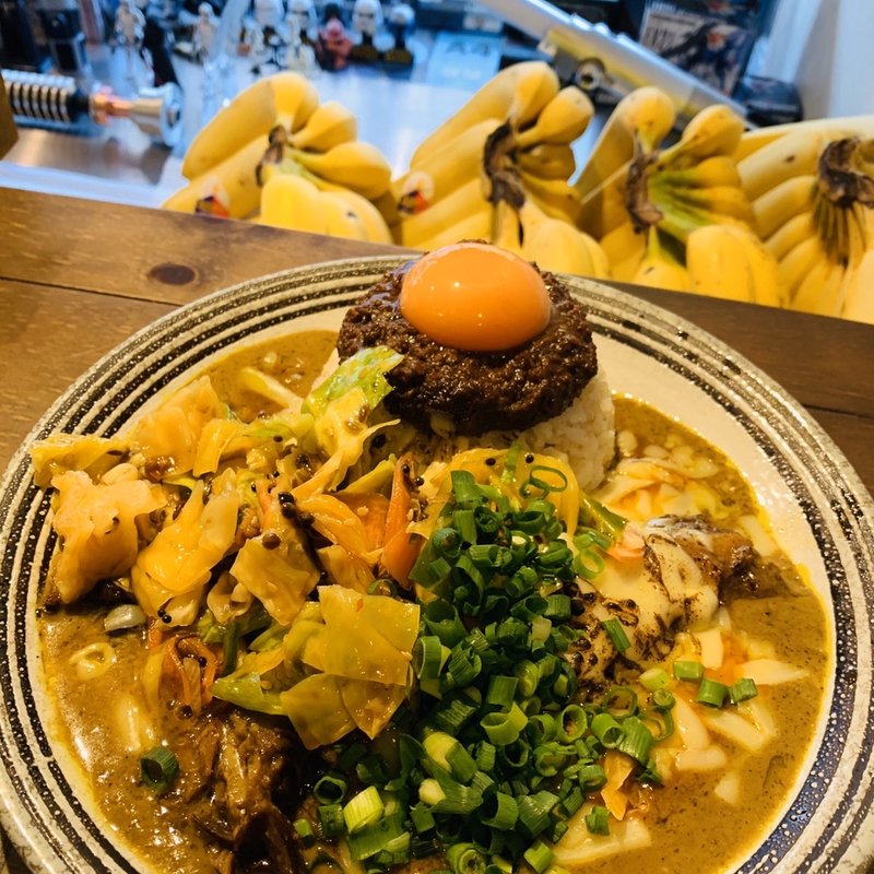 MIX キーマ　豚　中華アチャール　チーズ(吉田カレー  )