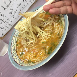ピリカラホルモンラーメン(麺や 雑兵)