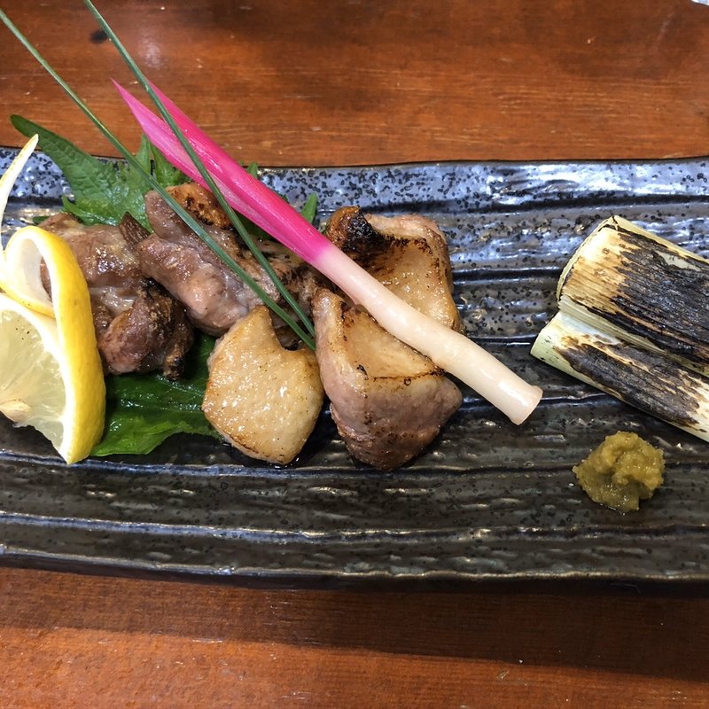 鴨ねぎ焼き(寿司割烹　みやもと)