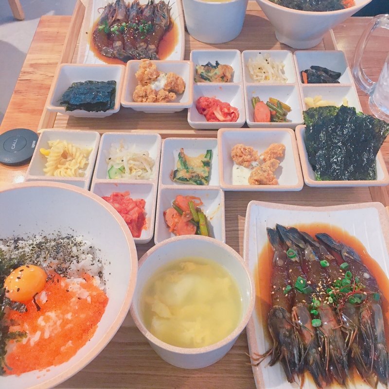 えび醤油漬けハンサン(ビョルジャン)