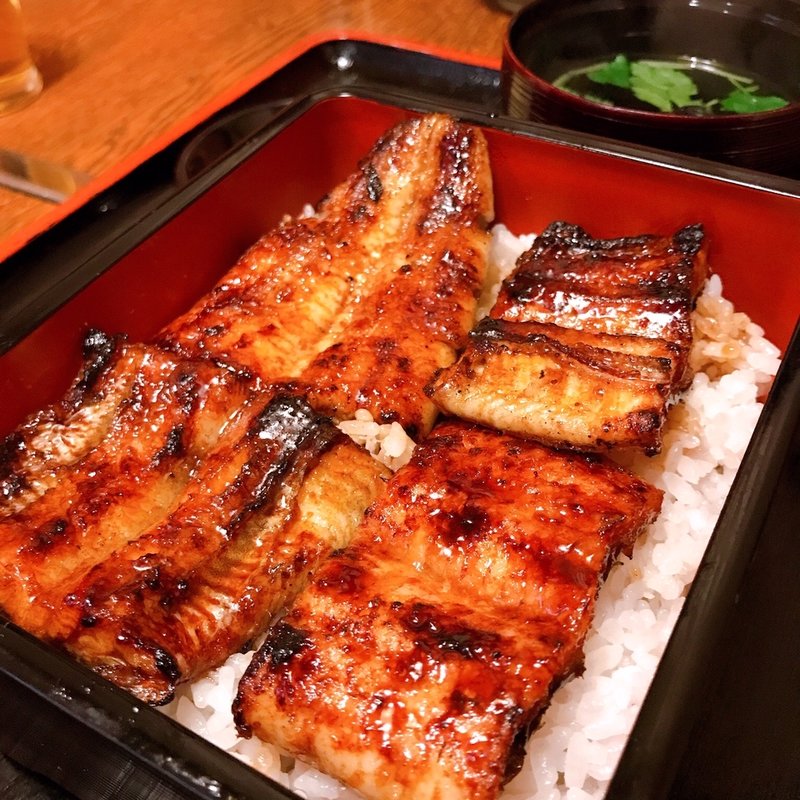 上うな重(鰻 ふな定)