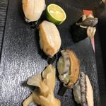 鮑の握り(ほてい寿司)