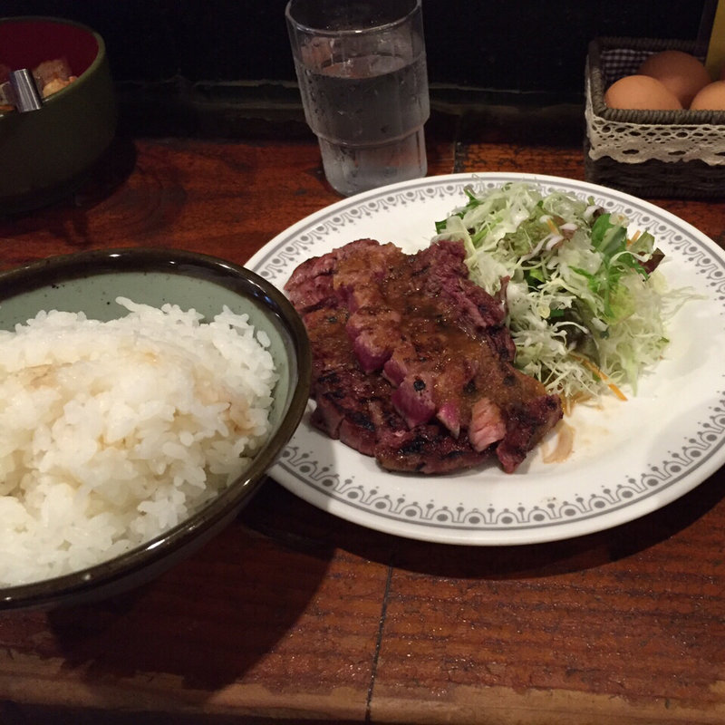 牛ロースステーキランチ(仔牛)