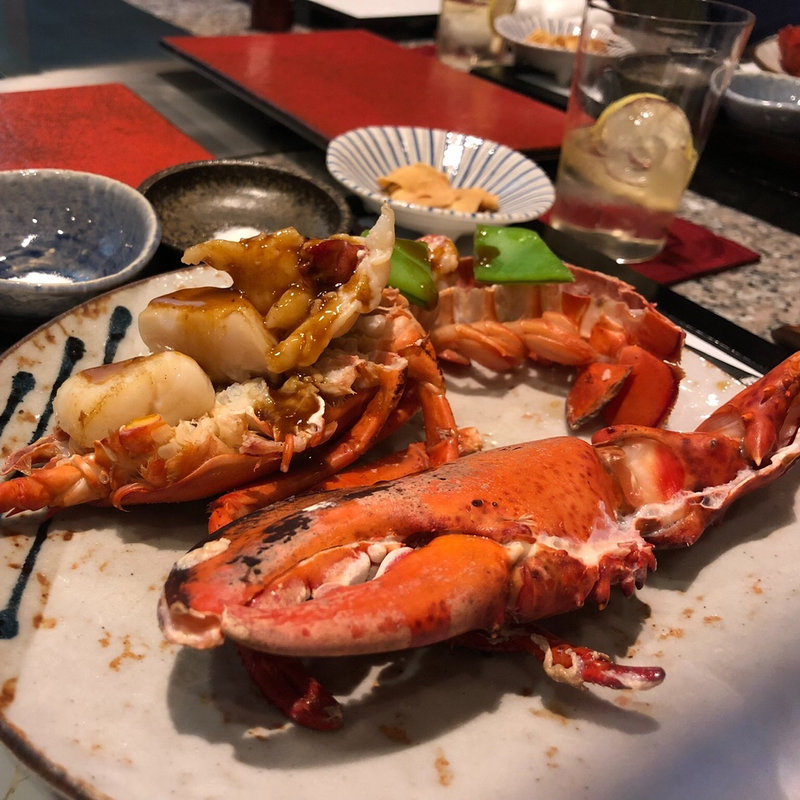 伊勢海老のマヨグラタン焼き(寿司割烹　みやもと)