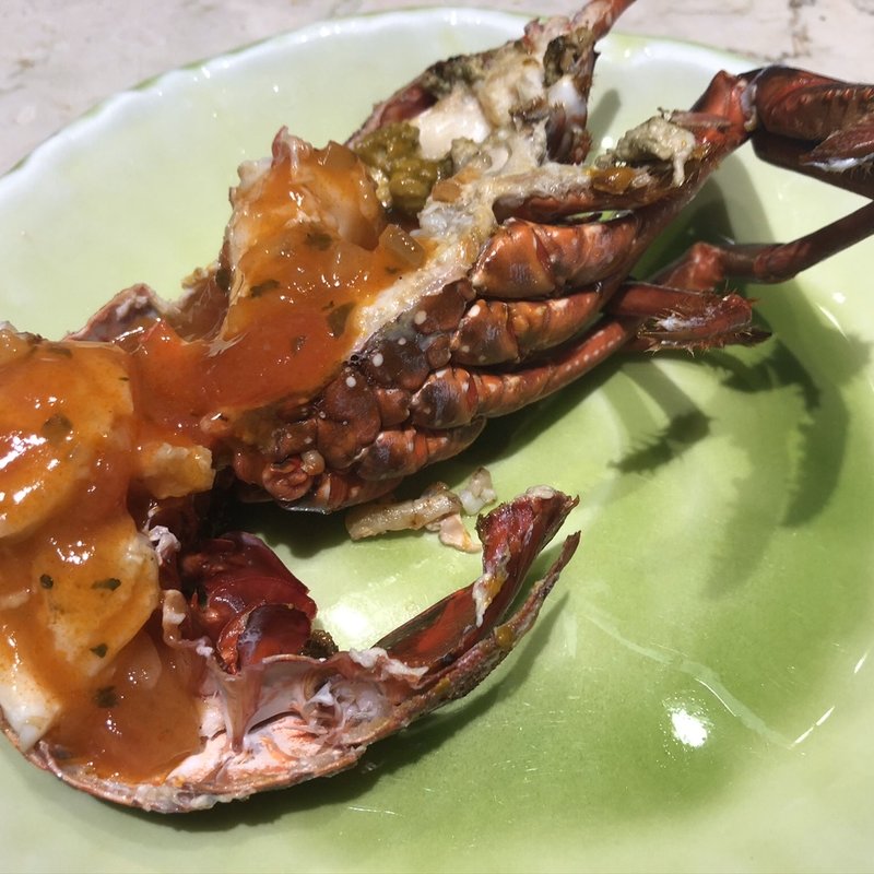 伊勢海老のグリル焼き(六角堂 グリル&バー)