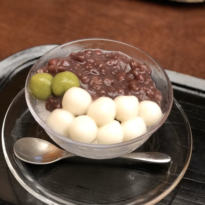 白玉ぜんざい(湖月堂 本店)