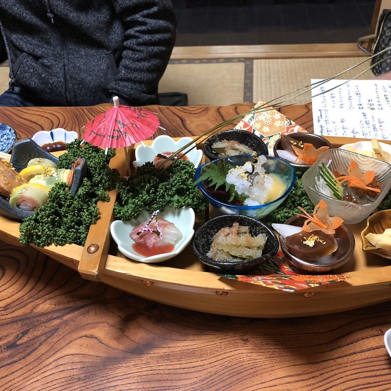 舟盛り(寿司割烹　みやもと)