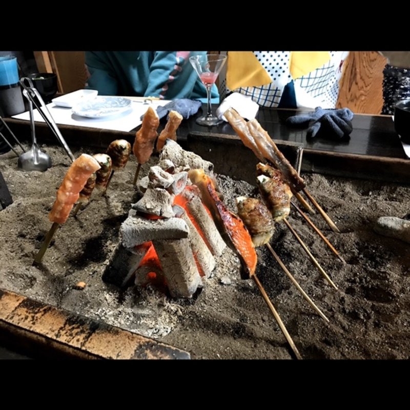 いろり焼(料亭 長坂)