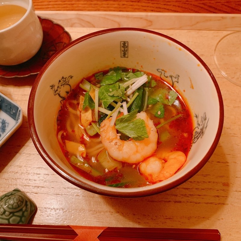 酸辣湯麺 山椒麺(広尾はしづめ)