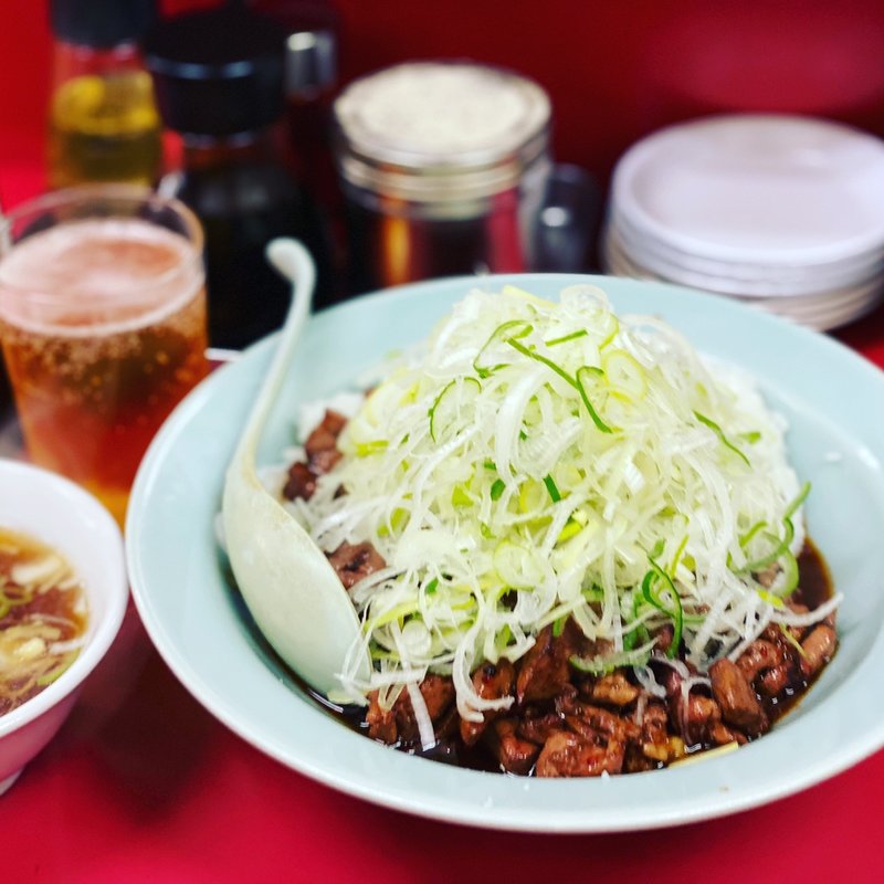 純レバ丼(ラーメン 菜苑)