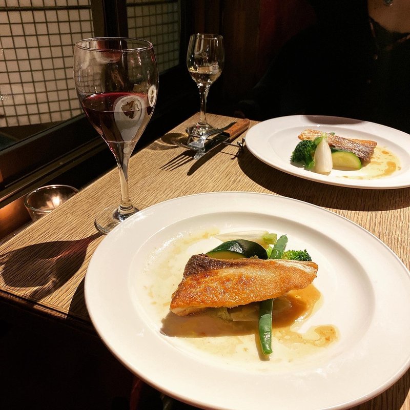 本日の魚 (コース料理)(Rue Favart （リュファヴァー）)