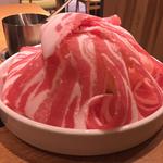 メガ盛り豚しゃぶランチ