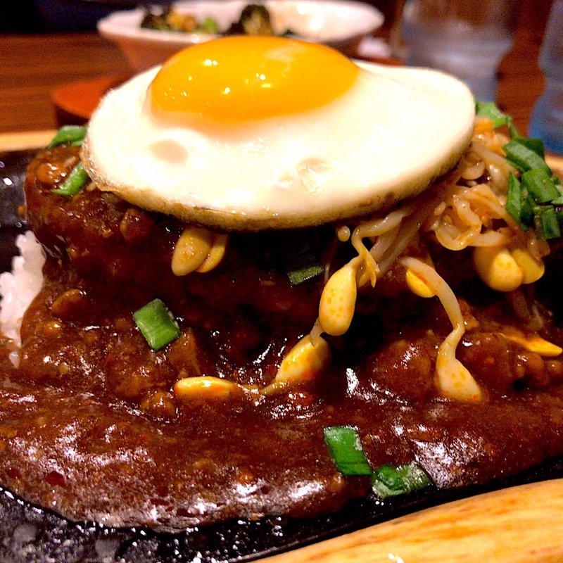 麻辣バーグライス 150g(びっくりドンキー狛江店)