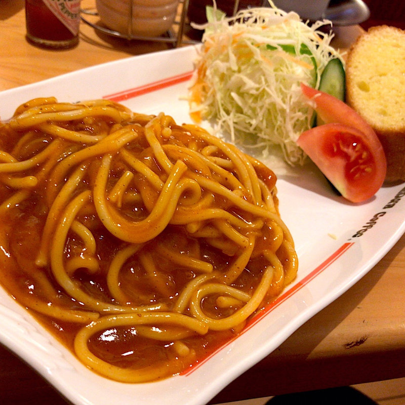 ｢名古屋名物｣あんかけスパ(コメダ珈琲店 仙台富沢店)
