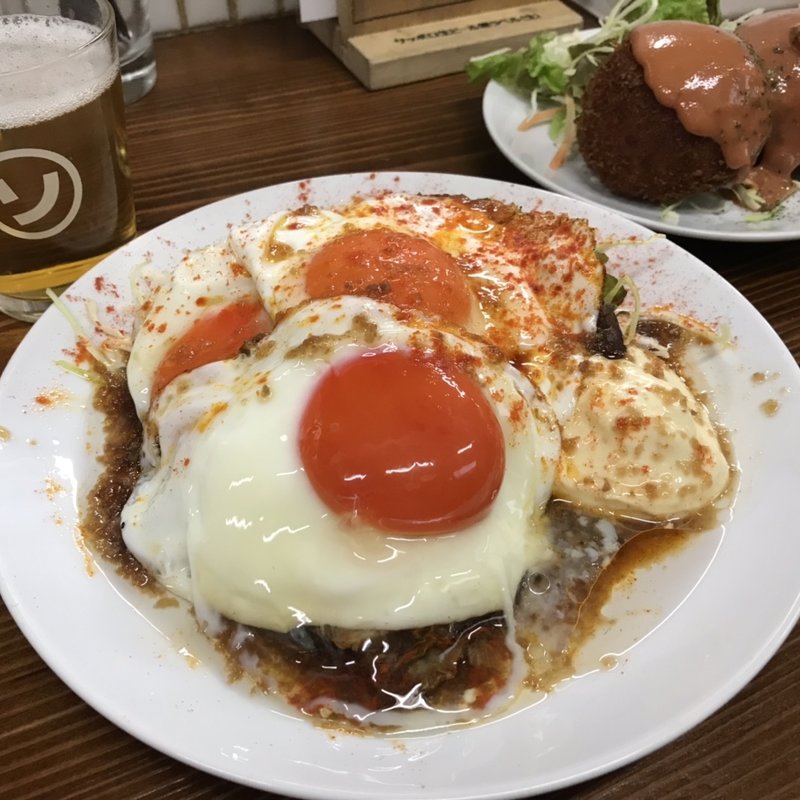チャーシューエッグス(大衆食堂スタンド そのだ )