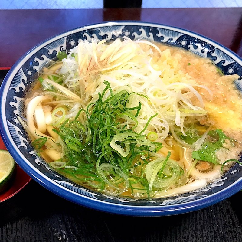 かすうどん(めん亭　大森)
