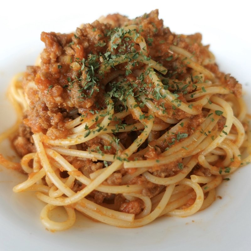 和牛と金アグーのスパゲティボロネーゼ(DINING ROOM SENSES)