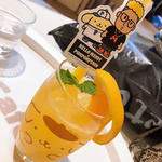 オレンジクラッシュゼリー オレンジソーダ(ポムポムプリンカフェ 横浜店 )