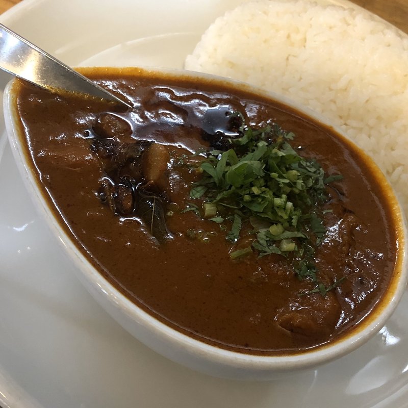 本日のカレー　エビ＆ホタテ(スパイスボックス)