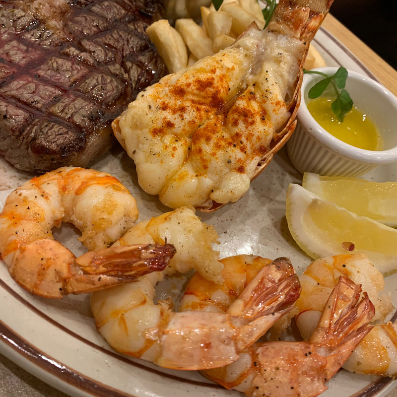 サーフ＆ターフスペシャル(シズラー アクアシティお台場店)