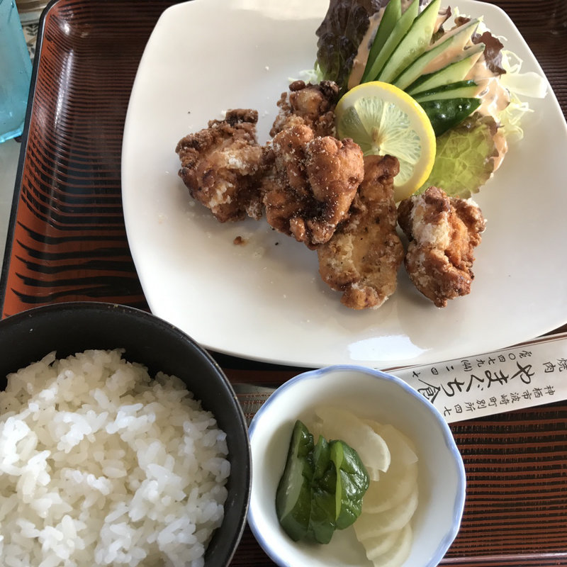 唐揚げ定食(やまぐち食堂 )