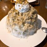ピスタチオとホワイトチョコケーキ(ボンヌ カフェ 十条店 （Bonnel Cafe）)
