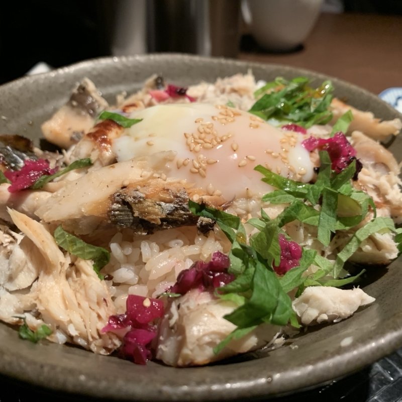 鰆ほぐし身丼(魚鷹)