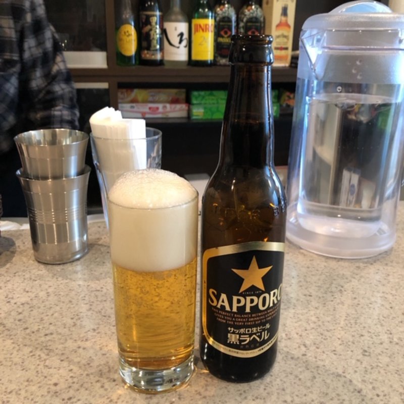 ビール(スパイスカレーと酒のアテ トリステッサ)