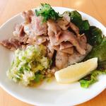 ネギ塩豚バラ焼肉(Sasazuka Dining&Bar Yorimichi)