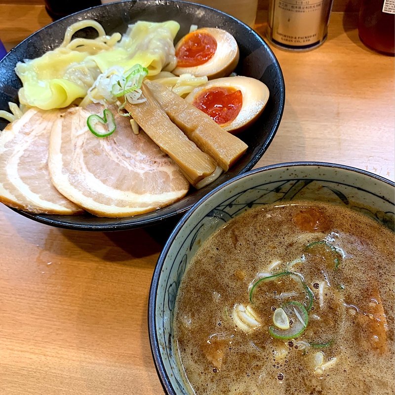 魚介特選つけめん(焦がしネギらーめん 葱次郎)