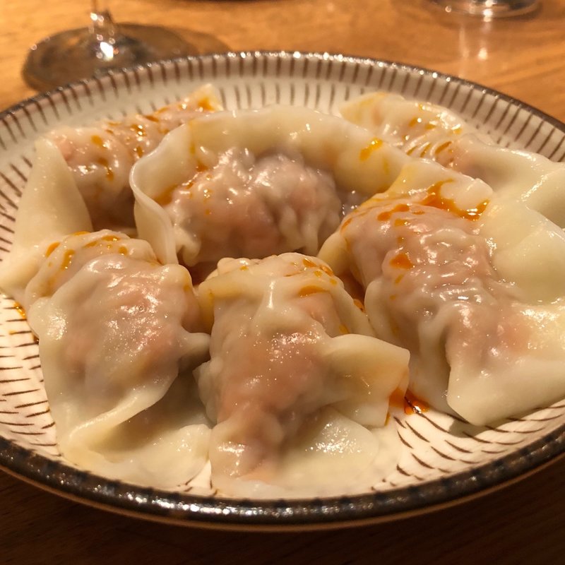 鴨と人参の水餃子(Niru)