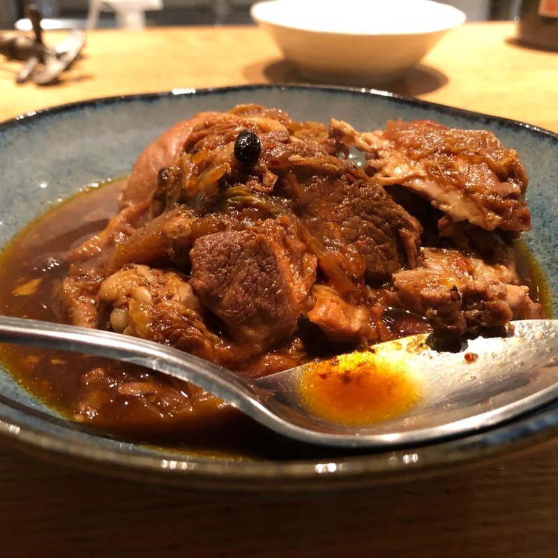 豚スネ肉の麻婆煮込み(Niru)