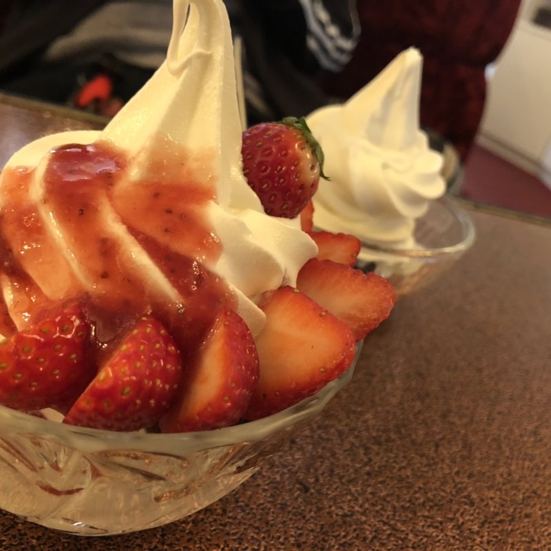 クリームぜんざい(あ ま と う 本 店)