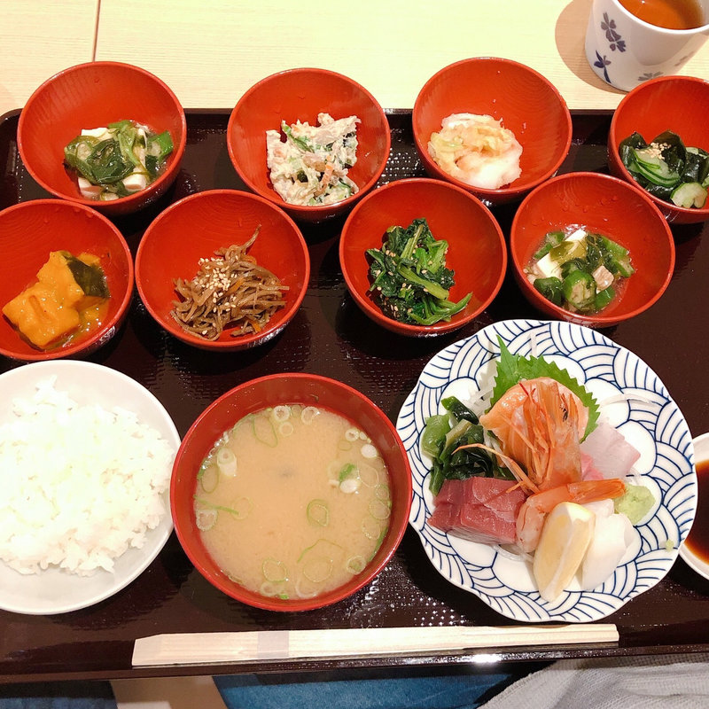 5種お刺身盛り合わせ定食(銀シャリ屋 ゲコ亭)