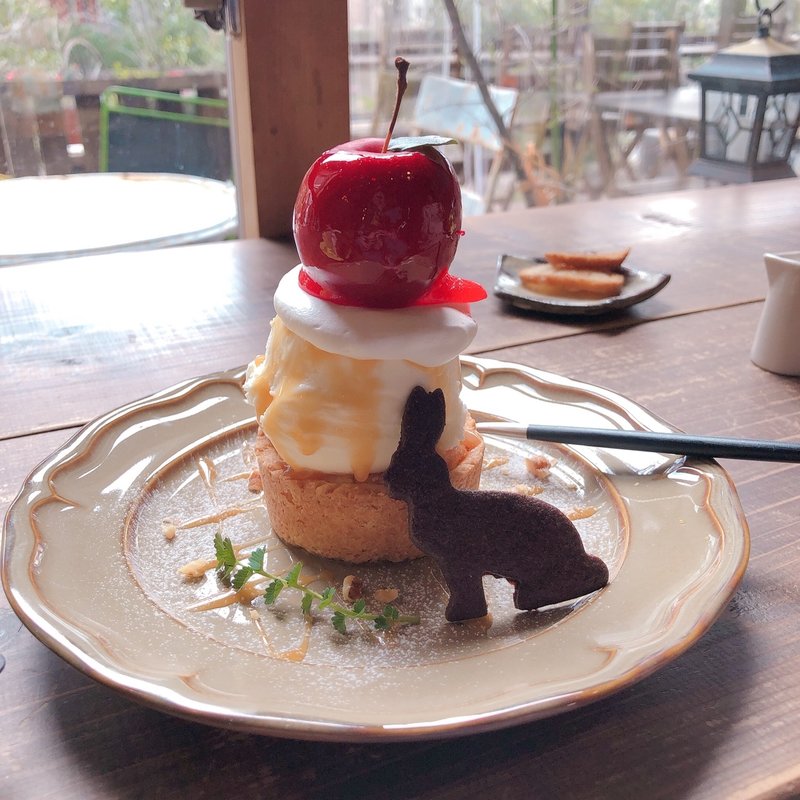 りんご飴タルト(ビーンズママ)