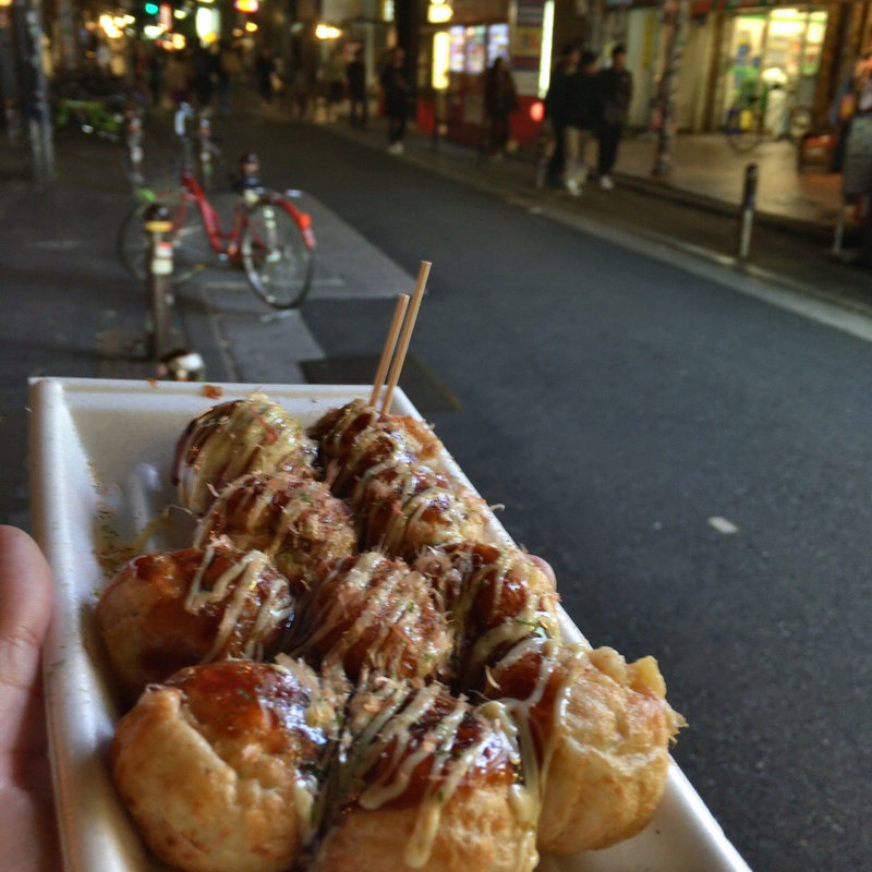 たこ焼き(甲賀流 アメリカ村本店)