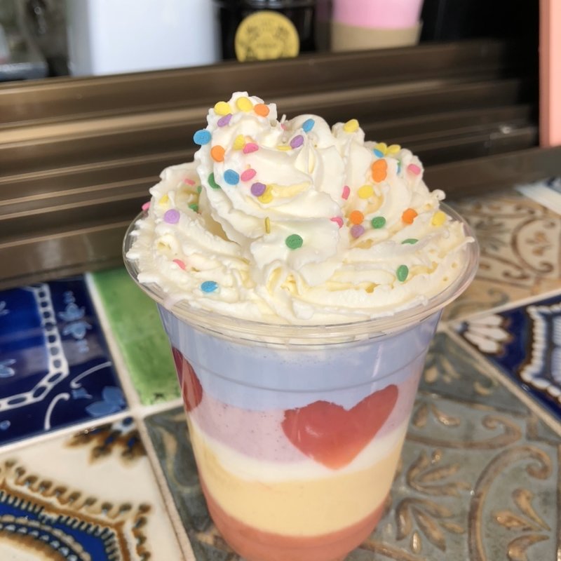 レインボースムージー(berg cafe)