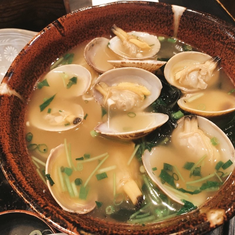 アサリ中華麺(長生庵 （ちょうせいあん）)