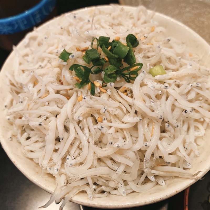 しらす丼(長生庵 （ちょうせいあん）)