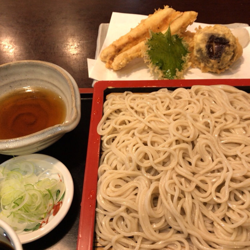 穴子天せいろ(浅野屋)