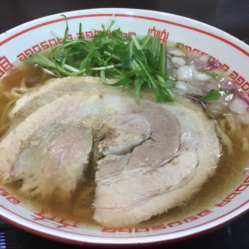 アゴ出汁ラーメン(ショッピングコーナー 西宮名塩SA (上り）)